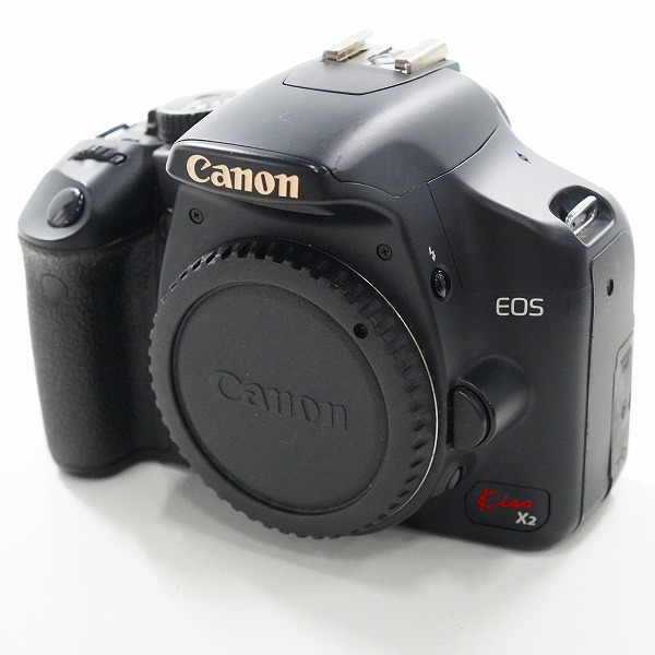 実際に弊社で買取させて頂いたCanon/キャノン DS126181 EOS Kiss x2 デジタル一眼レフカメラ ボディ 動作未確認
