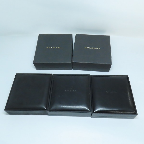 実際に弊社で買取させて頂いたBVLGARI/ブルガリ ジュエリーケース/空箱/ネックレス用 3点セットの画像 7枚目