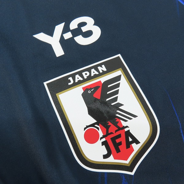 実際に弊社で買取させて頂いたY-3/ワイスリー サッカー日本代表 2024 ホーム オーセンティック 長袖ユニフォーム #16 町田浩樹 IS5611/2XLの画像 6枚目