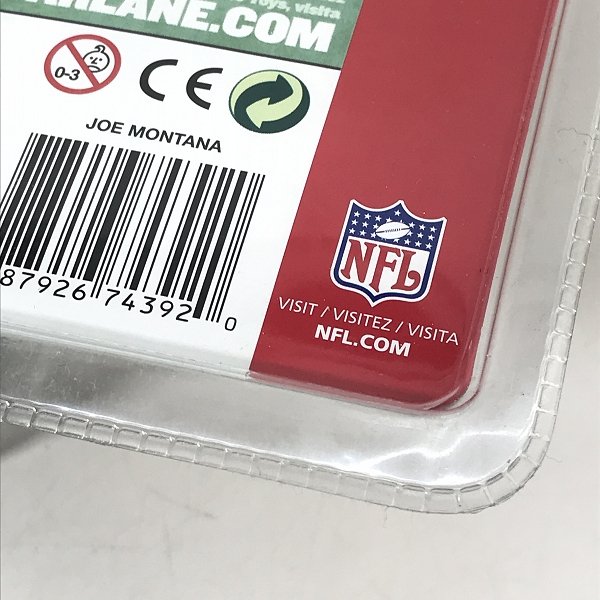 実際に弊社で買取させて頂いた【未開封】McFARLANE TOYS/マクファーレントイズ NFL LEGENDS 49ERS/サンフランシスコフォーティナイナーズ ジョーモンタナの画像 6枚目