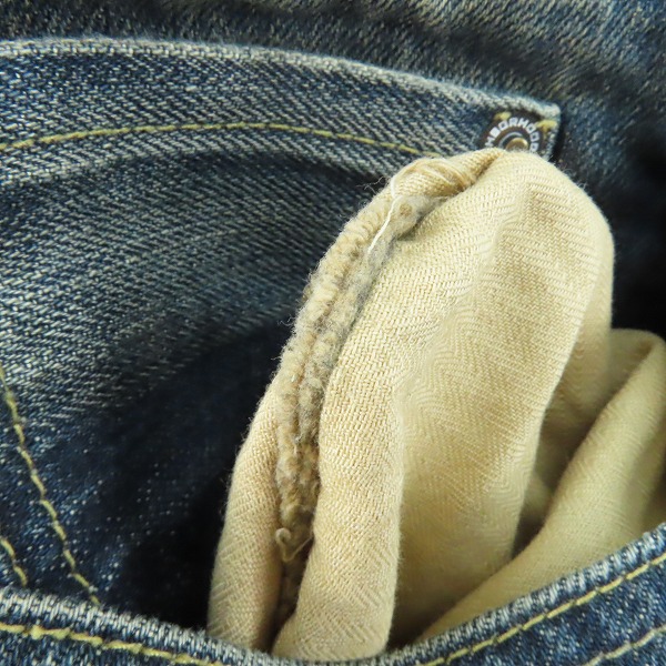 実際に弊社で買取させて頂いたNEIGHBORHOOD/ネイバーフッド 18AW/WASHED.DP MID/14OZ-PT/デニムパンツ 182DCNH-PTM12/Mの画像 7枚目