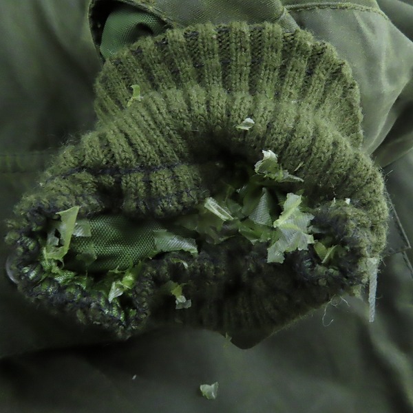 実際に弊社で買取させて頂いた【難有】BARBOUR/バブアー BEDALE JACKET A320 ビデイル オイルドジャケット C40/102cmの画像 7枚目