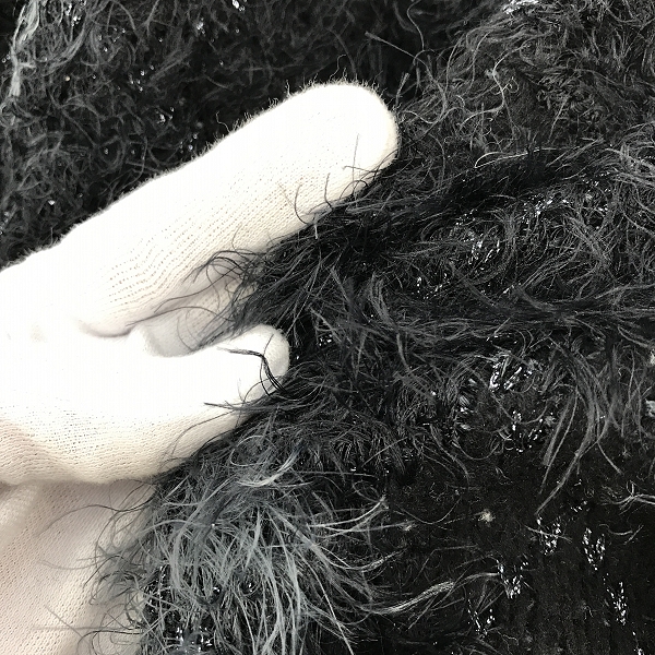 実際に弊社で買取させて頂いたRoen/ロエン アーガイル モヘアニット セーター 75147157 /SMの画像 7枚目