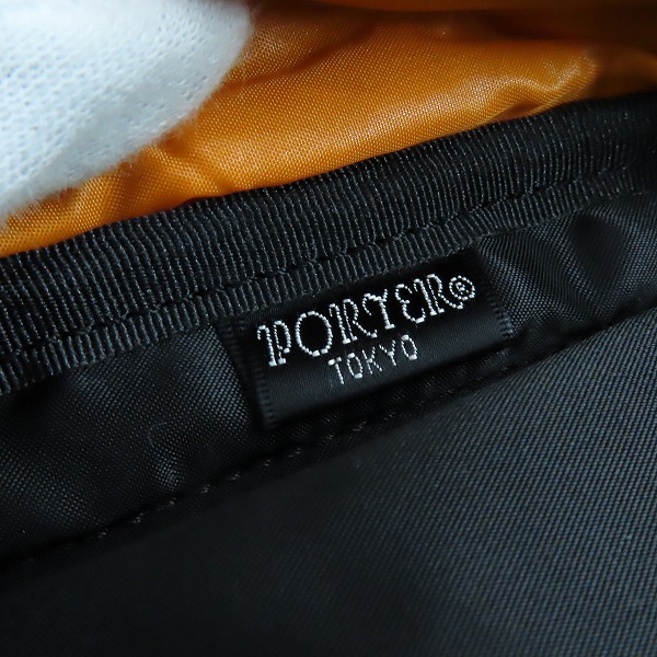 実際に弊社で買取させて頂いた(2)【未使用】PORTER/ポーター TANKER WAIST BAG (S) タンカー ウエストバッグ S ブラック/622-06629の画像 5枚目