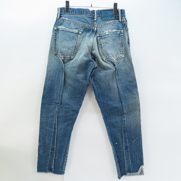 実際に弊社で買取させて頂いたvisvim/ビズビム 20AW 渋谷PARCO限定 JOURNEYMAN PANTS TACKED CRASH PEERLESS デニムパンツ 0120305005004 1の画像 1枚目