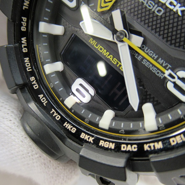 実際に弊社で買取させて頂いたG-SHOCK/Gショック MUDMASTER/マッドマスター タフソーラー GWG-1000-1A3JFの画像 4枚目