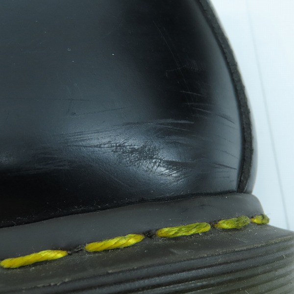 実際に弊社で買取させて頂いたDr.Martens×COMME des GARCONS/ドクターマーチン×コムデギャルソン サイドゴア リング シューズ  イングランド製 UK8の画像 8枚目