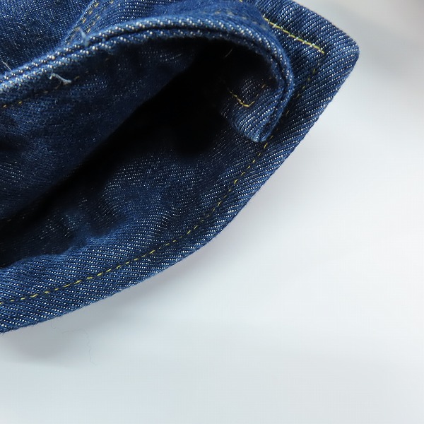 実際に弊社で買取させて頂いた【未使用】HARE/ハレ オーバーサイズデニムジャケット/HA030006TO/Sの画像 5枚目