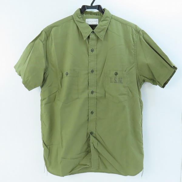 実際に弊社で買取させて頂いたThe REAL McCOY'S/リアルマッコイズ NAVAL CLOTHING FACTORY ユーティリティ シャツ ミリタリー/16