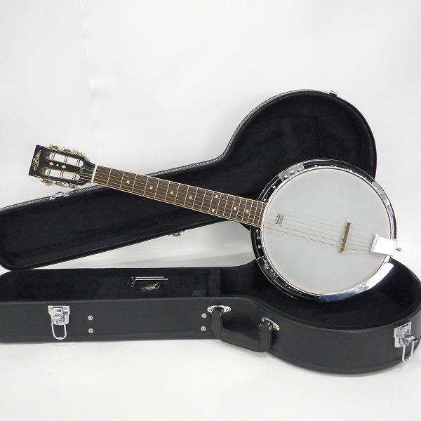 実際に弊社で買取させて頂いた★Aria/アリア SB-10G Guitar Banjo/ギターバンジョー ハードケース付