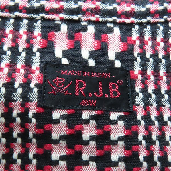 実際に弊社で買取させて頂いたR.J.B Clipper's/フラットヘッド ヘビー 総柄 シャツ 48Wの画像 2枚目