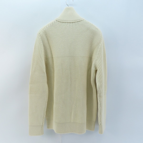 実際に弊社で買取させて頂いたLOUIS VUITTON/ルイ ヴィトン LVロゴ ジップアップ ドライバーズニット Mの画像 1枚目