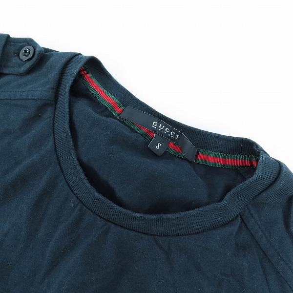 実際に弊社で買取させて頂いたGUCCI/グッチ 半袖Tシャツ 211756 X3490/Sの画像 5枚目