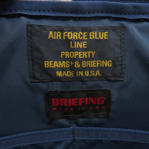 実際に弊社で買取させて頂いたBRIEFING×BEAMS PLUS/ブリーフィング×ビームスプラス 2WAY NEO B4 LINERの画像 4枚目