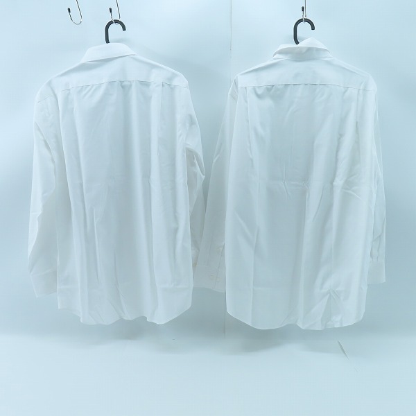 実際に弊社で買取させて頂いた【未使用】UNIQLO/ユニクロ スーパーノンアイロン ワイシャツ /L 2点セットの画像 1枚目