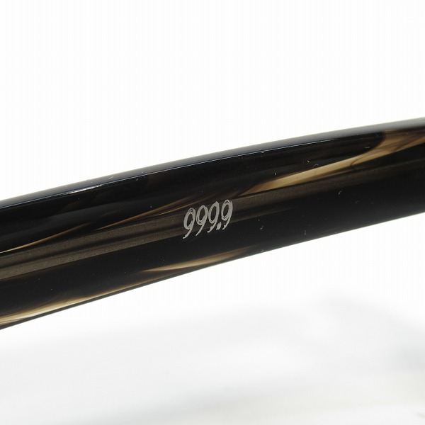 実際に弊社で買取させて頂いた999.9/フォーナインズ メガネフレーム アイウェア NP-60 460の画像 4枚目