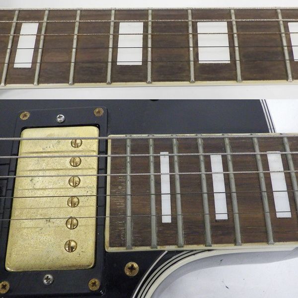 実際に弊社で買取させて頂いた★PhotoGenic/フォトジェニック レスポール カスタムType セットネック エレキギターの画像 4枚目