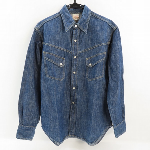 実際に弊社で買取させて頂いたJoe McCOY/ジョーマッコイ THE REAL McCOY'S/リアルマッコイズ デニムシャツ Lot105/15.5
