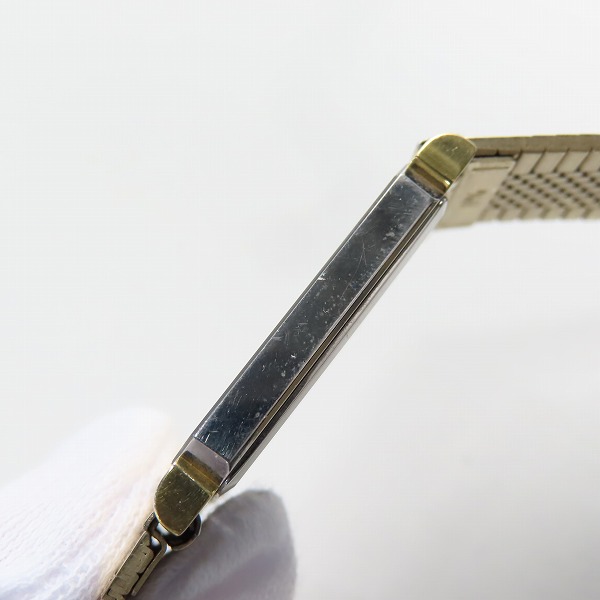 実際に弊社で買取させて頂いたSEIKO/セイコー Dolce/ドルチェ スクエア クォーツ/ウォッチ/腕時計 7730-5020【動作未確認】の画像 6枚目