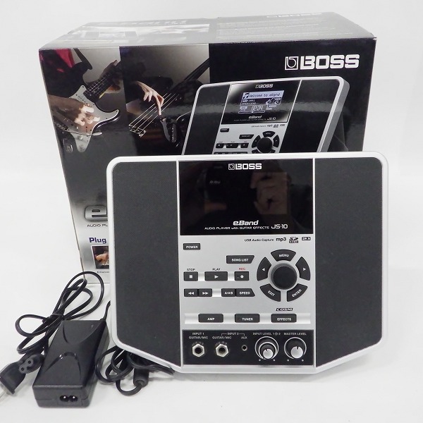 実際に弊社で買取させて頂いたBOSS/ボス eBand JS-10 AUDIO PLAYER with GUITAR EFFECTS ギター用 オーディオプレーヤー【簡易動作確認済】