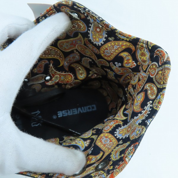 実際に弊社で買取させて頂いた【未使用】CONVERSE/コンバース ALL STAR PAISLEY HI オールスター 1R265 26.5の画像 4枚目