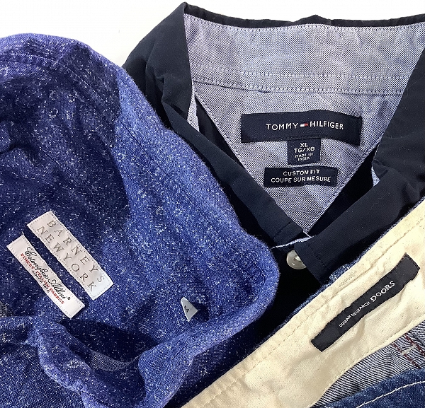 実際に弊社で買取させて頂いた【おまとめ】トミーヒルフィガー/アーバンリサーチ/バーニーズニューヨーク 他 半袖シャツ/長袖シャツ/デニムパンツ 等の画像 1枚目
