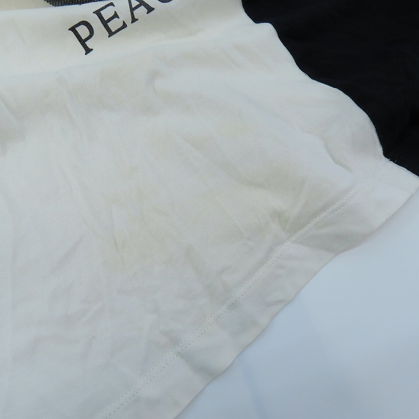 実際に弊社で買取させて頂いた【JPタグ】LOUIS VUITTON/ルイヴィトン 18AW Peace and Love Tee/ピースアンドラブTシャツ RM182 FMB HFY89W/Lの画像 7枚目