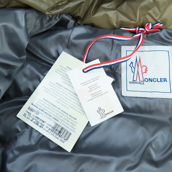実際に弊社で買取させて頂いたMONCLER/モンクレール BARRHORN GIUBBOTTO ダウン ジャケット 120974137115 53071/0の画像 7枚目