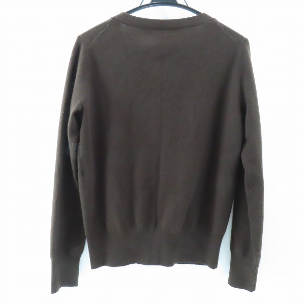 実際に弊社で買取させて頂いたA.P.C./アーペーセー カシミヤカーディガン/Mの画像 1枚目