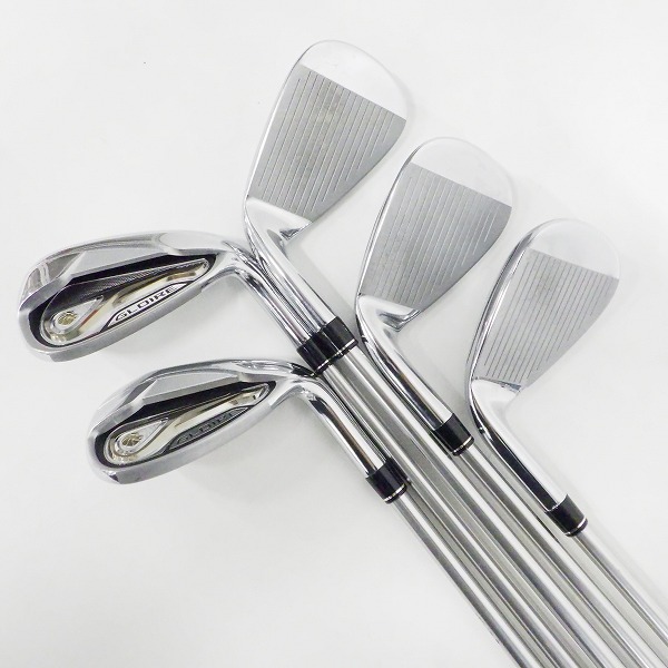 実際に弊社で買取させて頂いたTaylorMade/テーラーメイド GLOIRE/グローレ レディース アイアン #7～9,P,Sw 5本セット GL2200 45 FLEX:Lの画像 3枚目
