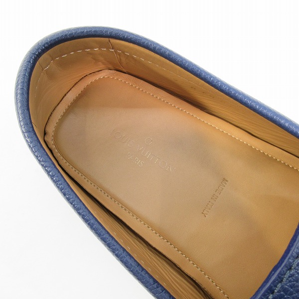 実際に弊社で買取させて頂いたLOUIS VUITTON /ルイヴィトン モンテカルロ・ラインローファー ドライビングシューズ FA0127/9の画像 4枚目