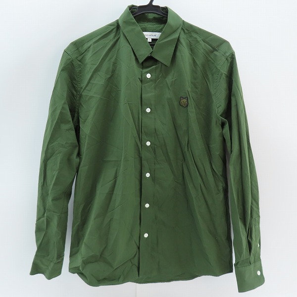 実際に弊社で買取させて頂いたMAISON KITSUNE/メゾンキツネ 長袖レギュラーカラーシャツ LM00403WC0030/S