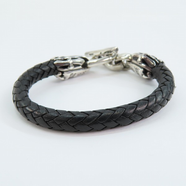 実際に弊社で買取させて頂いたBWL/ビルウォールレザー レザーブレスレット Tバーの画像 3枚目