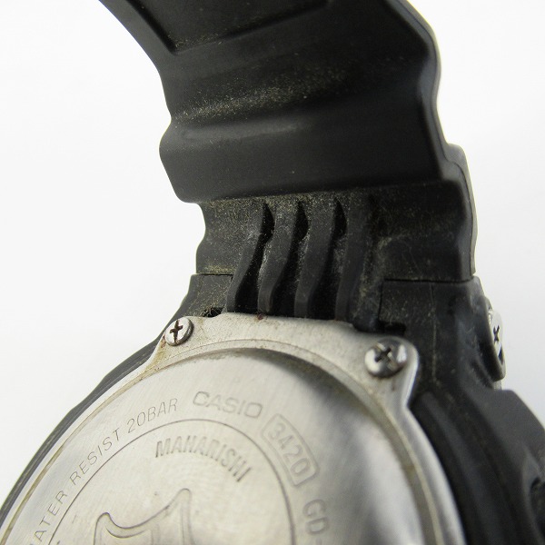 実際に弊社で買取させて頂いたG-SHOCK/G-ショック×Maharishi/マハリシ コラボ カモ柄三つ目腕時計 GD-X6900MH-1JR【動作未確認】の画像 5枚目