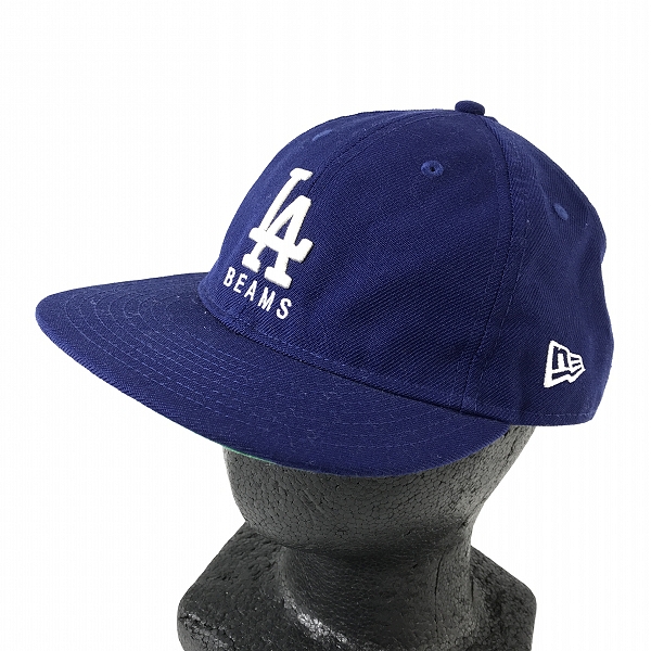 実際に弊社で買取させて頂いたBEAMS×NEW ERA/ビームス×ニューエラ ロサンゼルス・ドジャース キャップ