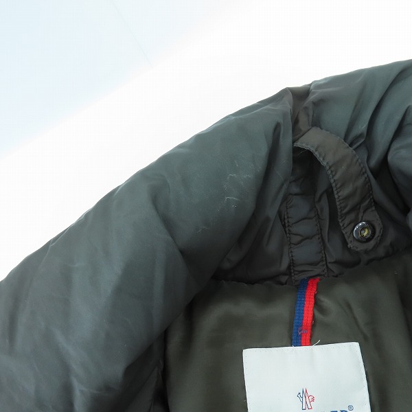 実際に弊社で買取させて頂いた【JPタグ】MONCLER/モンクレール PEUPLIER/ププリエ ダウンコート 120934936300/0の画像 7枚目
