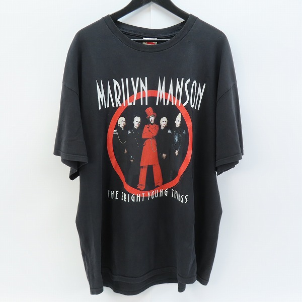 実際に弊社で買取させて頂いたMARILYN MANSON/マリリンマンソン Tennessee River THE BRIGHT YOUNG THINGS 2003 バンドTシャツ/2XL