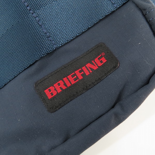 実際に弊社で買取させて頂いたBRIEFING/ブリーフィング ANA機内販売 ショルダーバック ネイビーの画像 5枚目