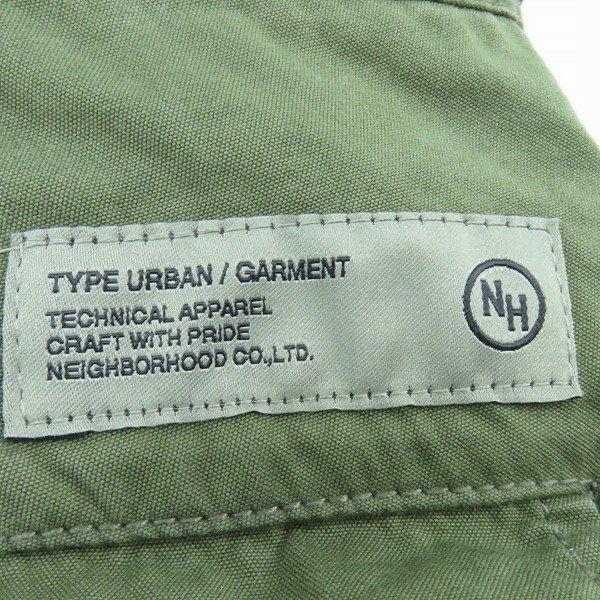 実際に弊社で買取させて頂いたNEIGHBORHOOD/ネイバーフッド 24SS WIDE CARGO PANTS/ワイドカーゴパンツ 241YTNH-PTM03/Mの画像 2枚目