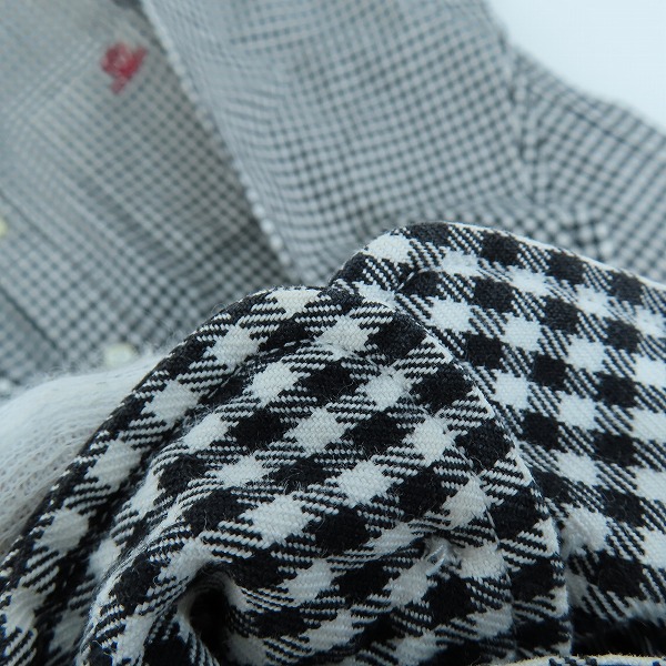 実際に弊社で買取させて頂いたFLATHEAD/フラットヘッド GOOGIES チェック柄 胸ポケット 長袖 ボタンダウンシャツ/Lの画像 6枚目