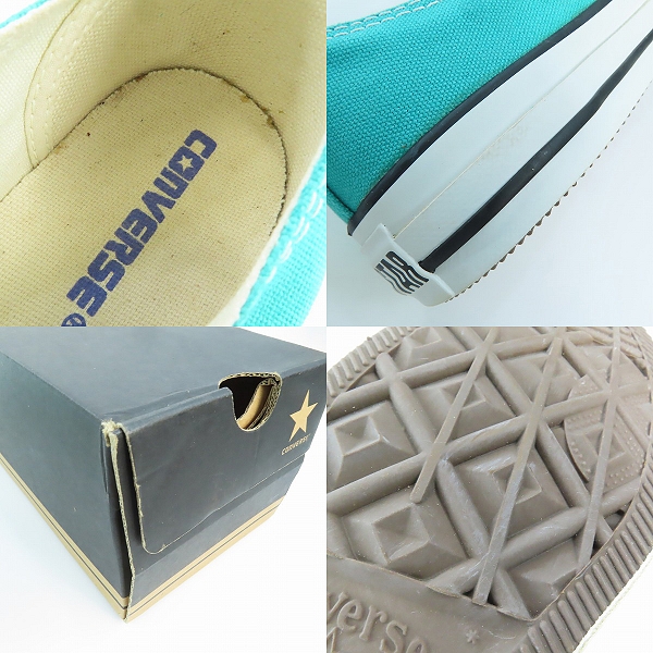 実際に弊社で買取させて頂いたCONVERSE/コンバース ALL STAR OX オールスター /DIVA GREEN/1R830/26.5の画像 6枚目