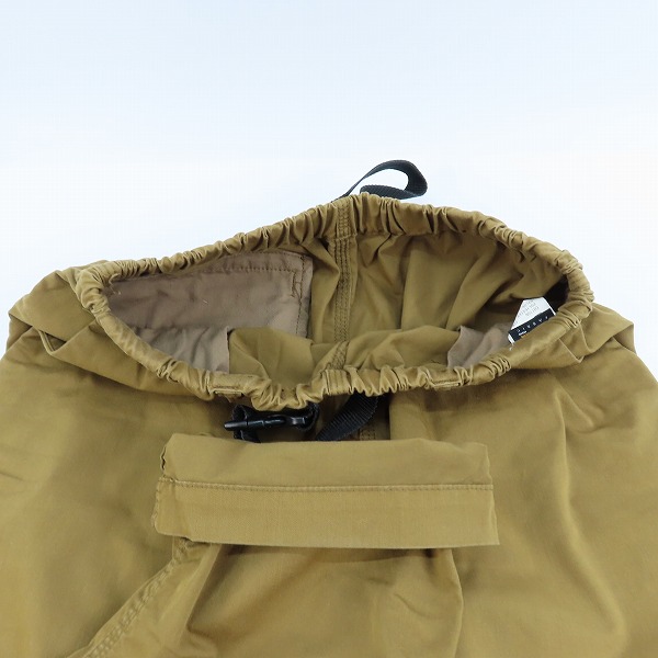 実際に弊社で買取させて頂いたCALEE/キャリー CORDURA イージーパンツ キャメル系 /Mの画像 2枚目