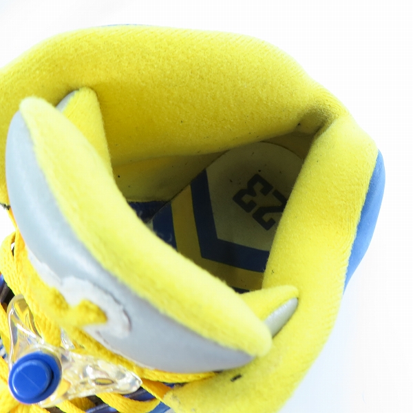 実際に弊社で買取させて頂いたNIKE/ナイキ AIR JORDAN 5 LANEY JSP/エアジョーダン5 レイニー CD2720-400/28.5の画像 4枚目