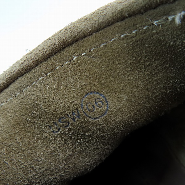 実際に弊社で買取させて頂いたvisvim/ビズビム スエード ショートブーツ 06の画像 5枚目