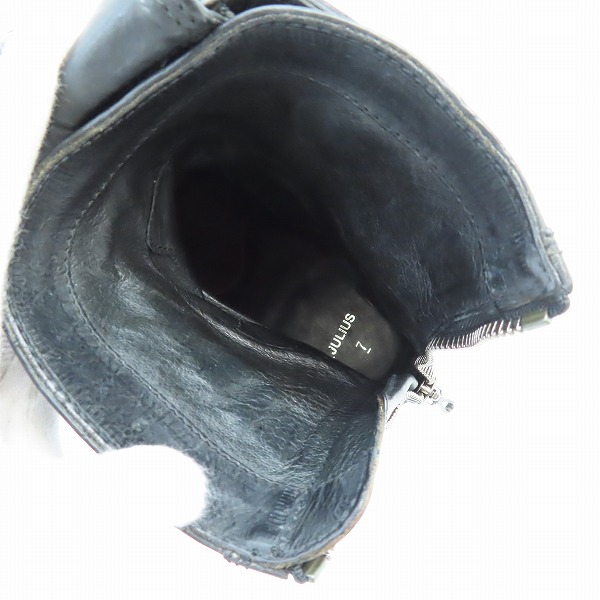 実際に弊社で買取させて頂いたJULIUS/ユリウス ガンホルダーブーツ/エンジニアブーツ 397FWM2/3の画像 4枚目