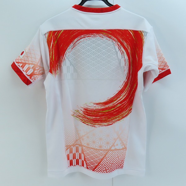 実際に弊社で買取させて頂いたcanterbury/カンタベリー 日本代表 2021ジャパンセブンズ ホームジャージ/Lの画像 1枚目