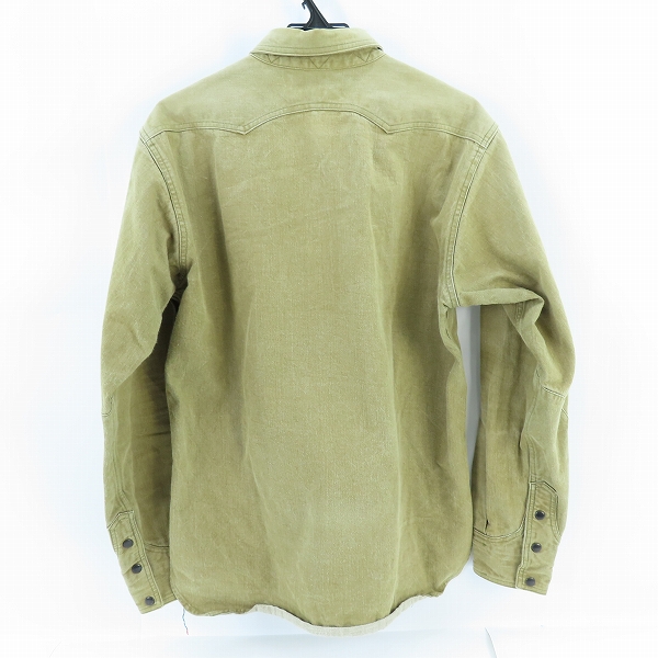 実際に弊社で買取させて頂いたSUGAR CANE×MR.FREEDOM/シュガーケーン×ミスターフリーダム デニムシャツ SC27951 XLの画像 1枚目