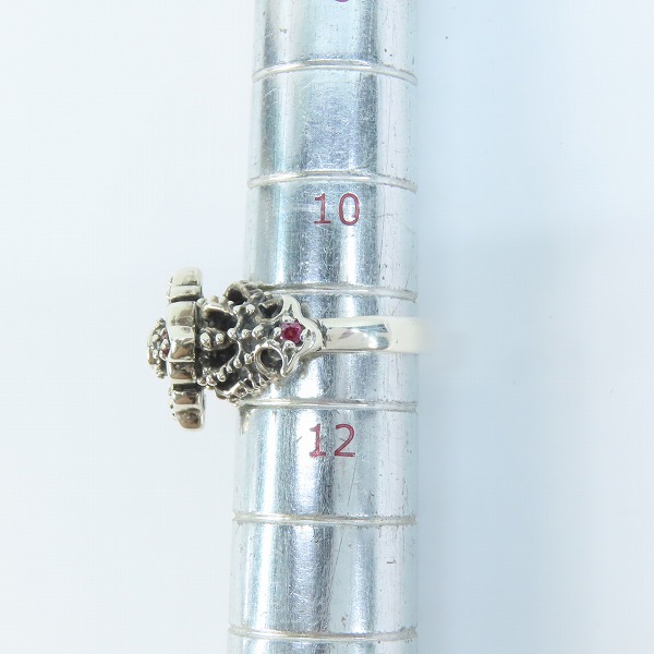 実際に弊社で買取させて頂いたROYAL ORDER/ロイヤルオーダー クロス&クラウン リング ｗ/ルビー 11.5号の画像 8枚目