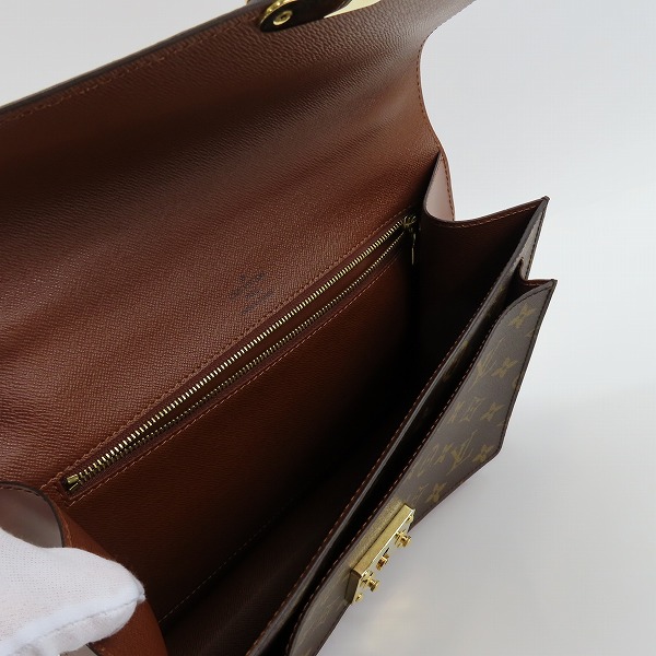 実際に弊社で買取させて頂いたLOUIS VUITTON/ルイヴィトン モノグラム モンソー ハンドバッグ/セカンドバッグ M51185の画像 3枚目