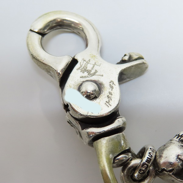 実際に弊社で買取させて頂いたSTANLEY GUESS/スタンリーゲス スカルウォレットチェーンの画像 4枚目